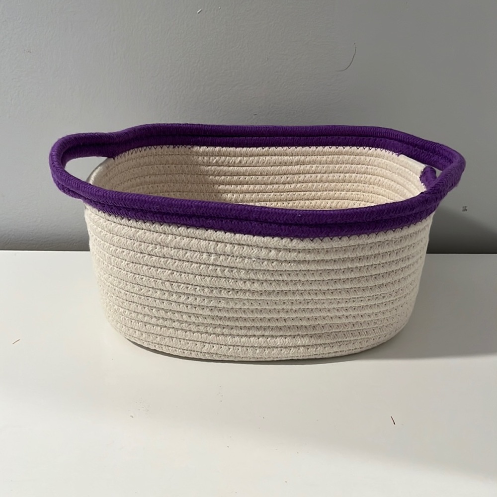 Young Living Seedlings woven basket